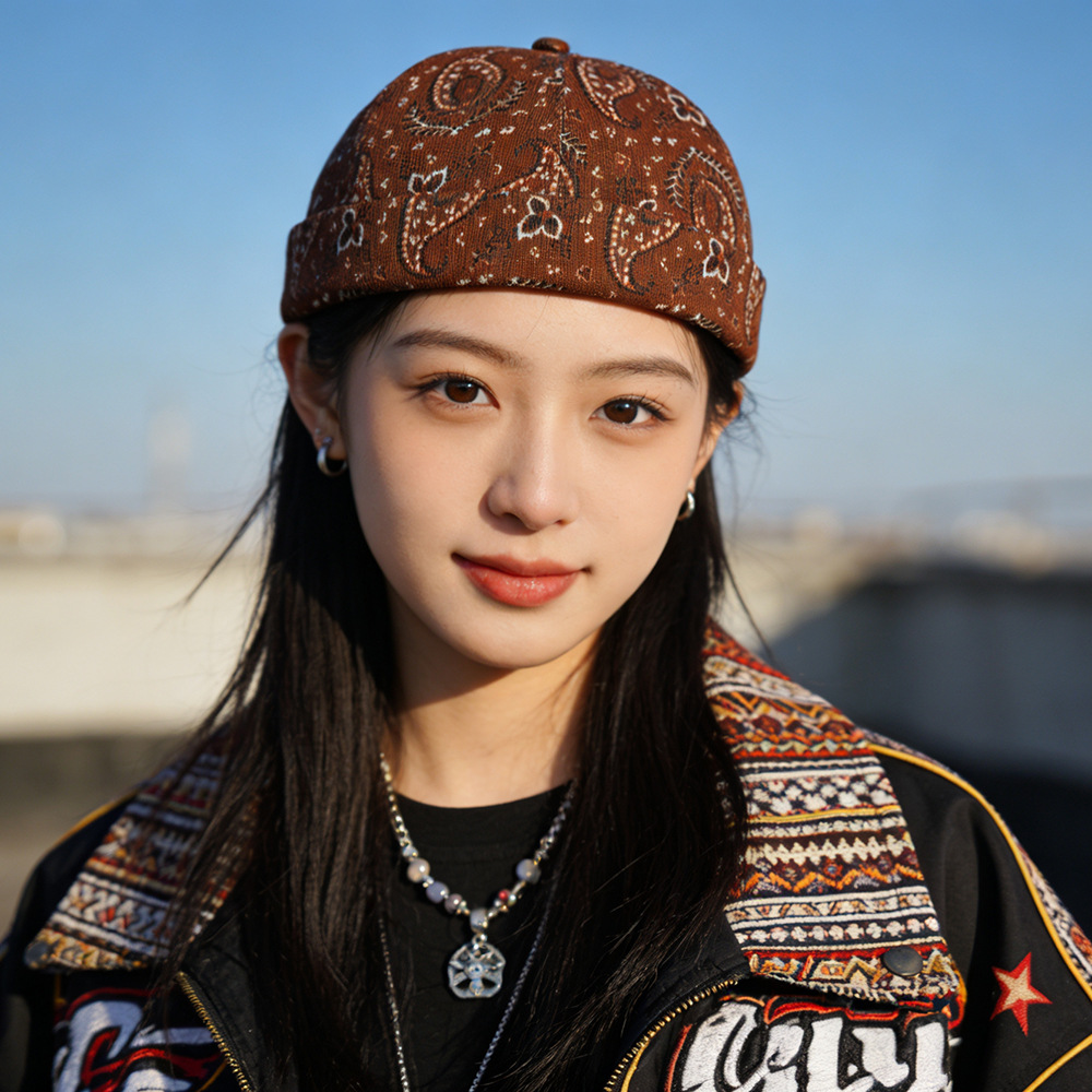 Go Ethnic Fashion - Retro Paisley Yapi Guapi Şapka Kadın