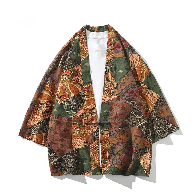 Ethnic Fashion Women - Etnik Tarzı Baskı Yukata Erkek Kadın
