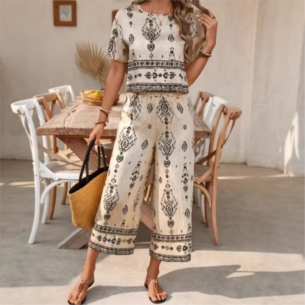 Moda Etnik Retro Baskılı Kısa  - New Ethnic Fashion incelemesi ve fiyatı
